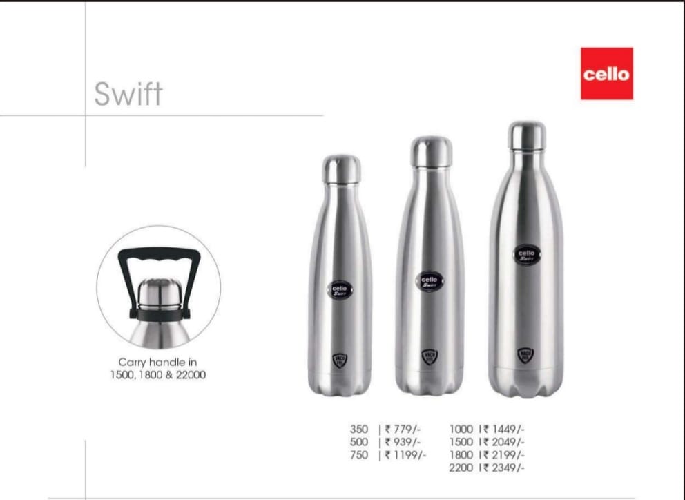 cello swift bottle